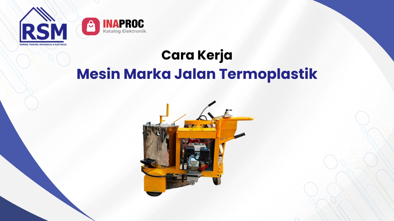 mesin marka jalan termoplastik