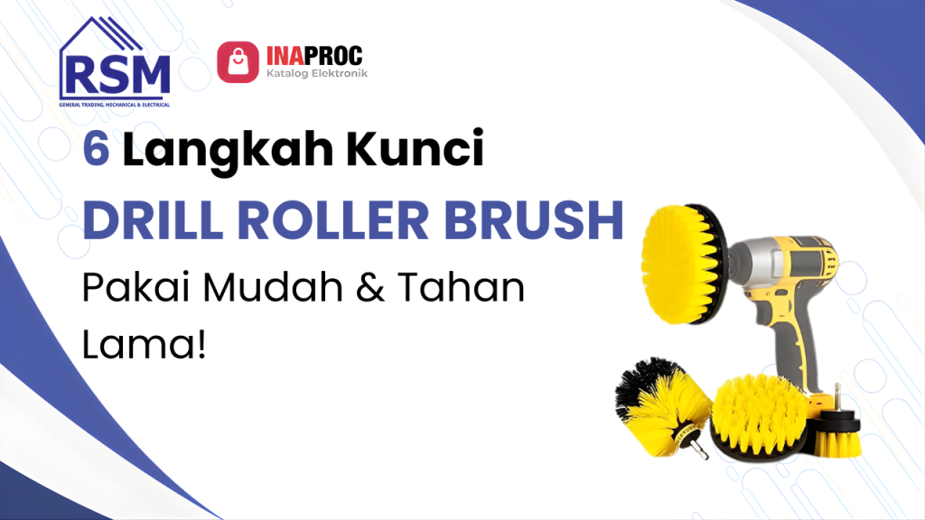 Drill Roller Brush