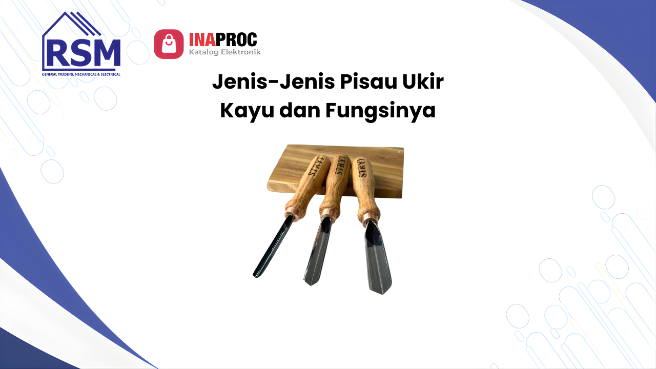 Penyedia Pisau Ukir Kayu Ber-TKDN