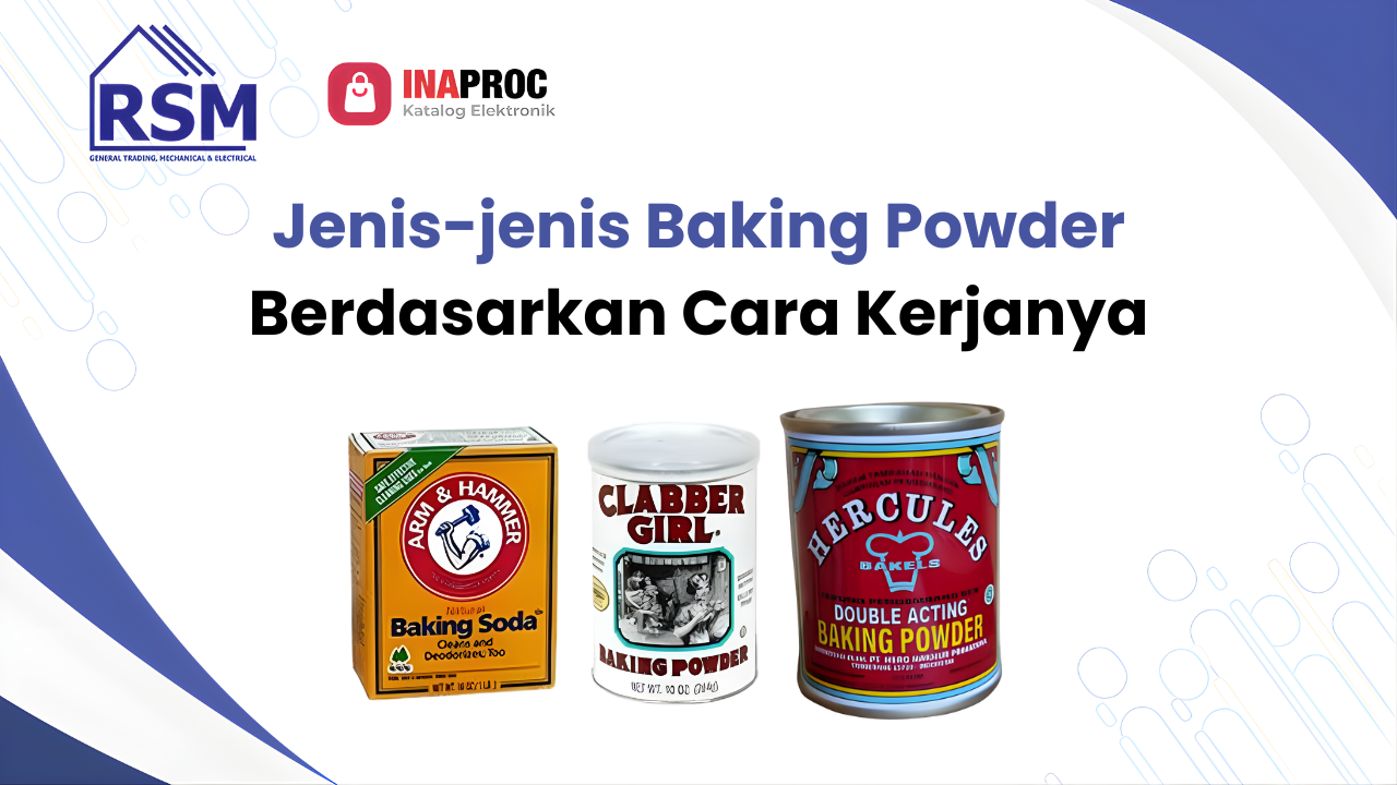 Jenis-jenis Baking Powder