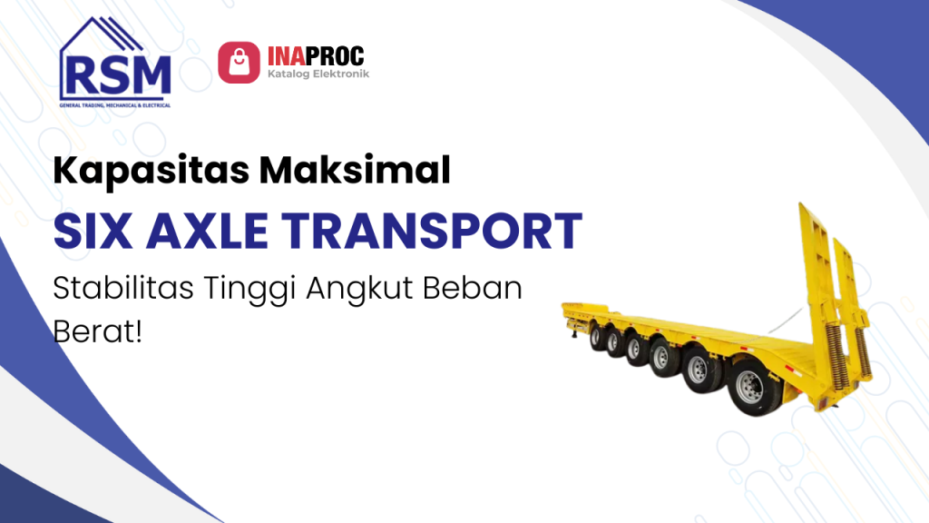 six axle transport