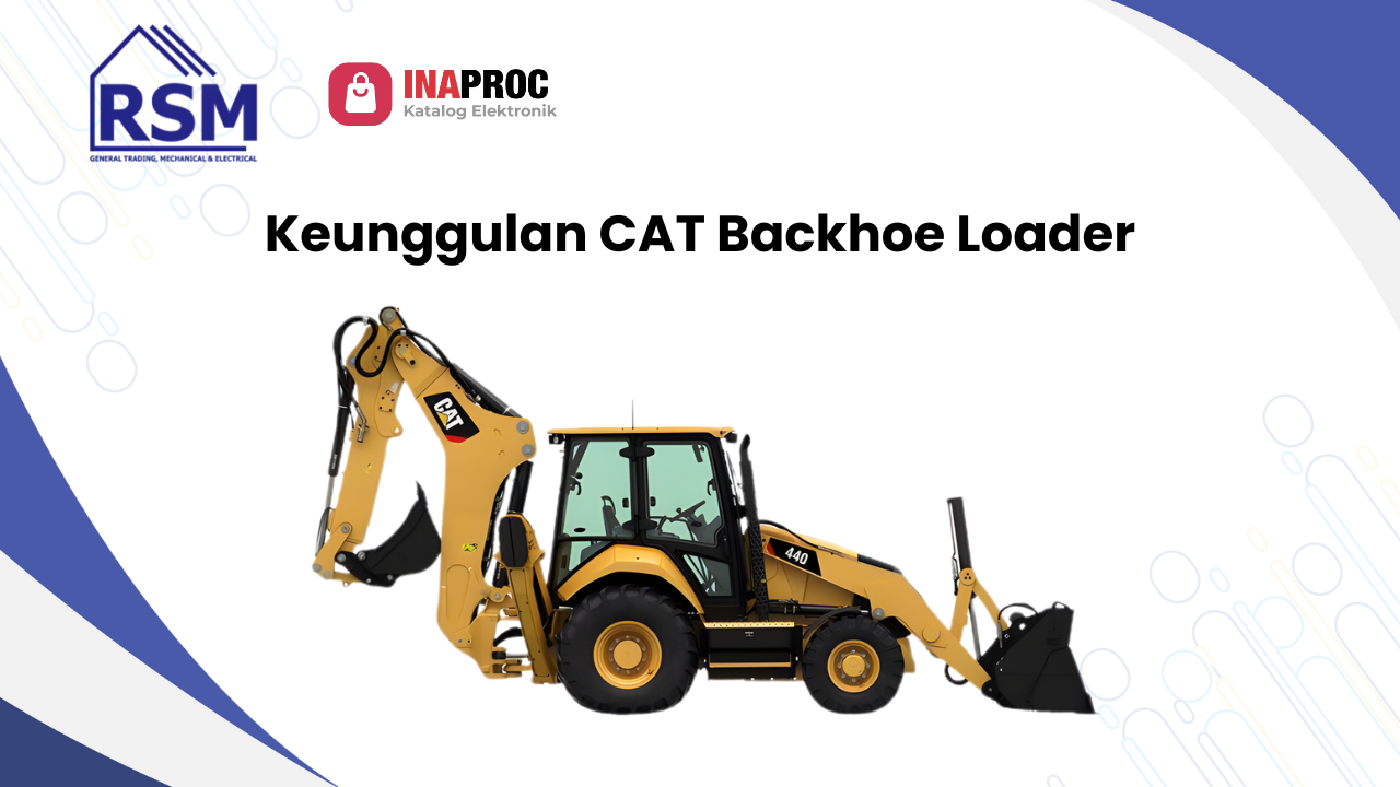 cat Bachoe Loader