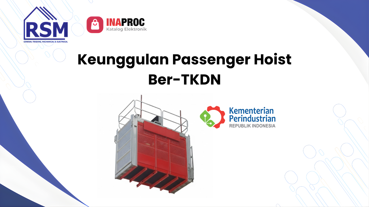 Penyedia Pasenger Hoist Ber-TKDN
