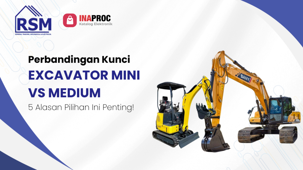 Perbandingan Kunci EXCAVATOR MINI VS MEDIUM 5 Alasan Pilihan Ini Penting!