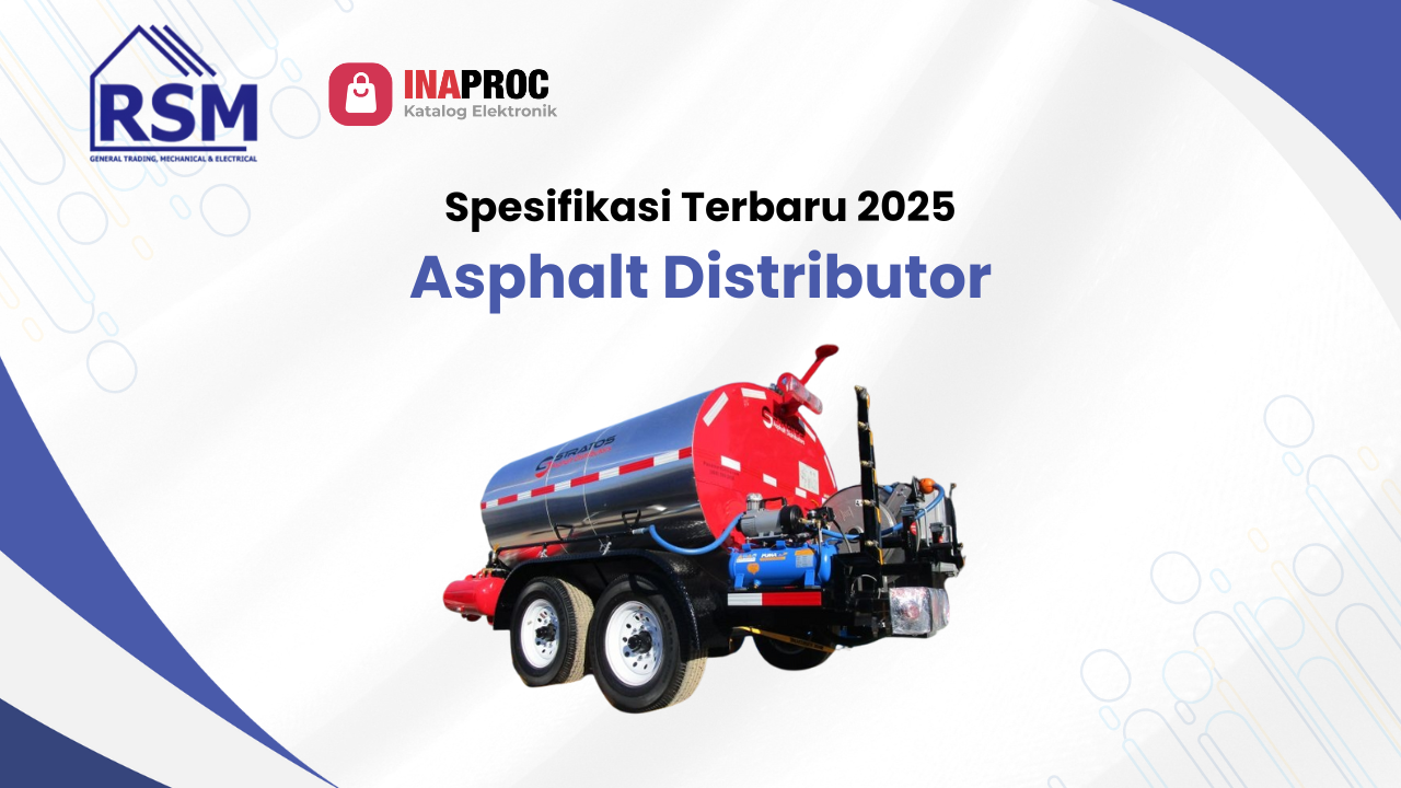 Spesifikasi Terbaru 2025 Asphalt Distributor