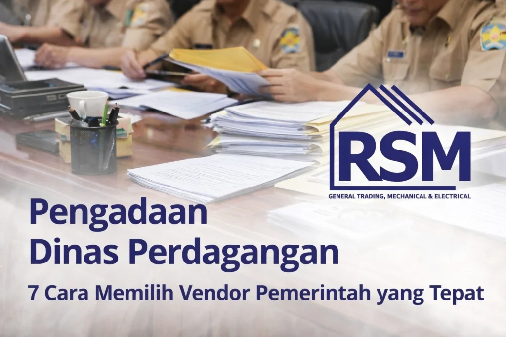 Pengadaan Dinas Perdagangan dengan vendor pemerintah terpercaya Rehobot Sukses Mandiri